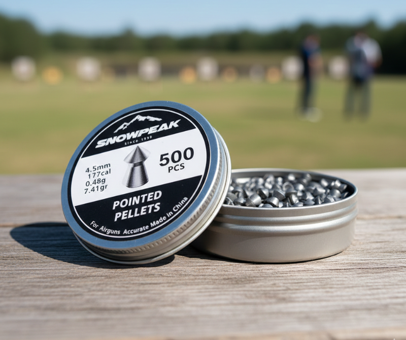 Snowpeak 4.5mm High-Accuracy Practice Pellets | Target Sports